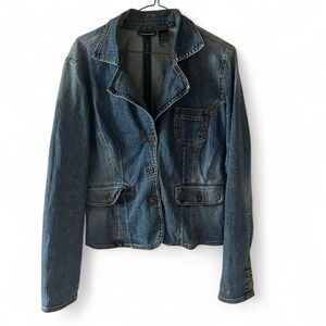 DKNY Y2K Blazer Denim Jacket